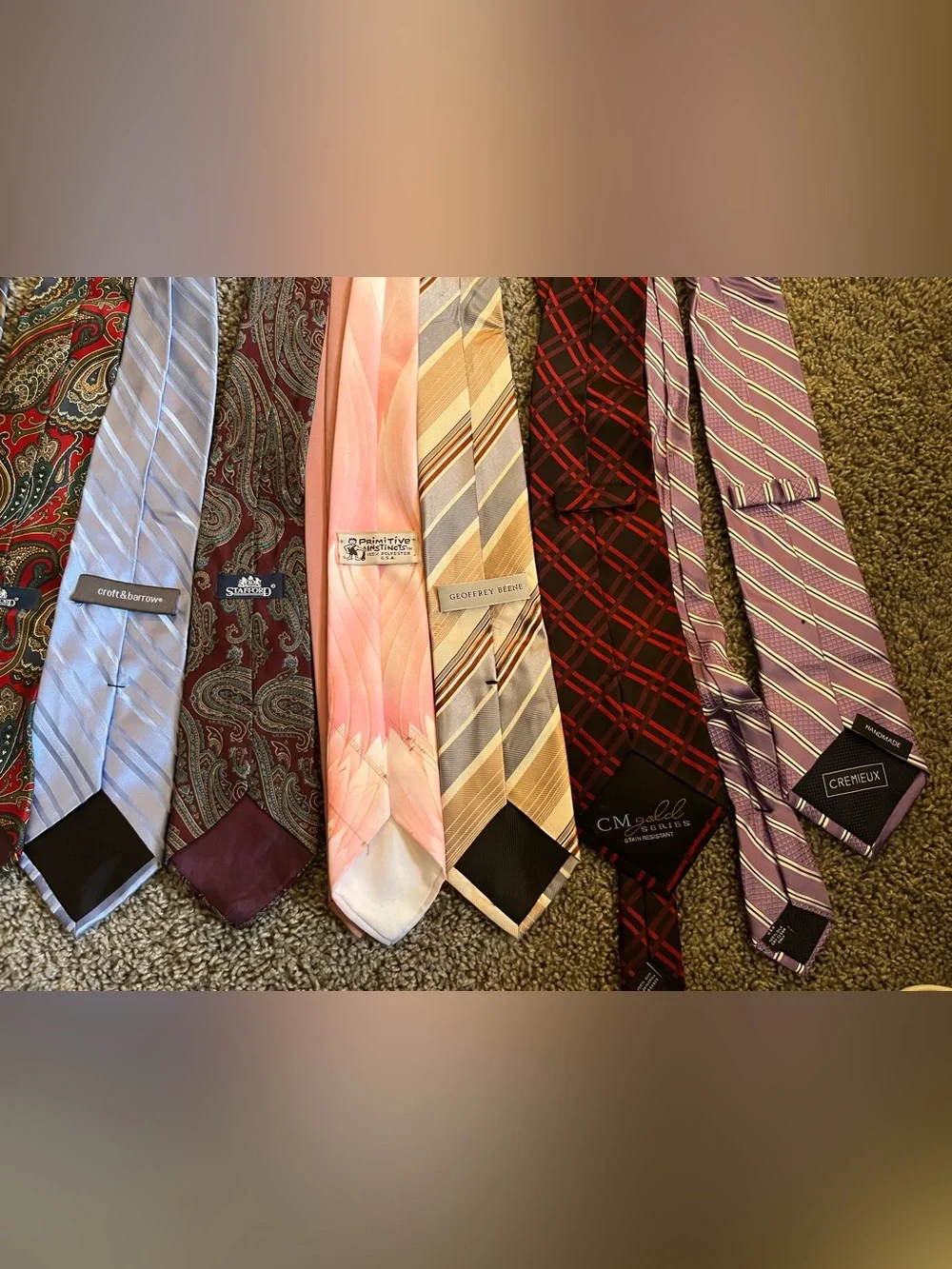 34 Tie Lot Multiple Brands/Vintage